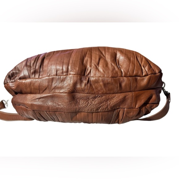 Clark’s England Soft Brown Leather Hobo Handbag/Shoulder Bag - Picture 4 of 16